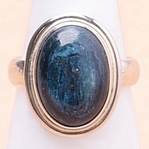 Kyanit prsten stříbro Ag 925 25680 - 53 mm (US 6,5), 5,7 g