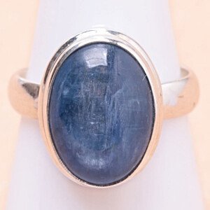 Kyanit prsten stříbro Ag 925 25608 - 55 mm (US 7,5), 6,1 g