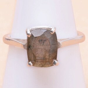 Labradorit prsten stříbro Ag 925 38439 - 57 mm (US 8), 3,4 g