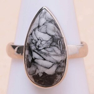 Pinolit prsten stříbro Ag 925 R159 - 60 mm (US 9,5), 5,5 g
