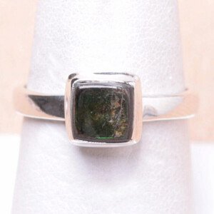 Amolit prsten stříbro Ag 925 LOT24 - 57 mm (US 8), 3 g