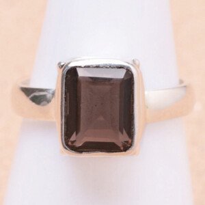 Záhněda prsten stříbro Ag 925 12185 - 56 mm (US 7,5), 3,8 g