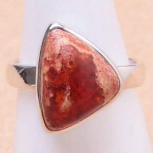 Opál mexický prsten stříbro Ag 925 R1164 - 54 mm (US 7), 4,4 g