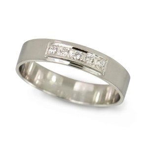 Zlatý prsten se zirkony PR0116 + DÁREK ZDARMA