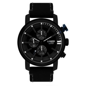 Pánské hodinky LOSER Legacy BLACK CODE LOS-L04 + dárek zdarma