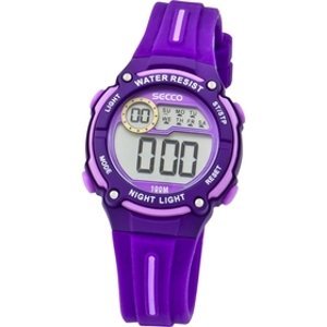 Dětské vodotěsné digitální hodinky Secco S DIP-005