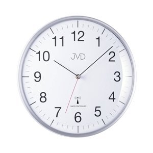 Rádiem řízené nástěnné hodiny JVD RH16.1