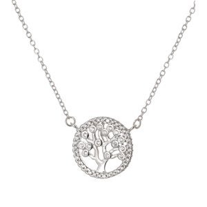 Dámský stříbrný náhrdelník strom života STNAH043F