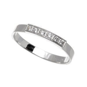 Dámský prsten z bílého zlata PR0196 + DÁREK ZDARMA