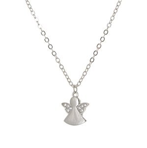 Stříbrný náhrdelník s andělem AGS885/47