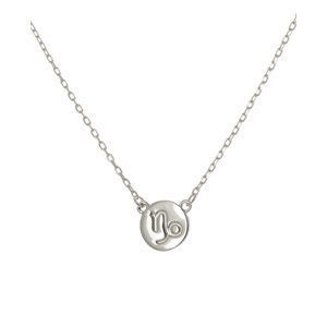 Stříbrný náhrdelník znamení zvěrokruhu kozoroh SVLN0165XF300KO