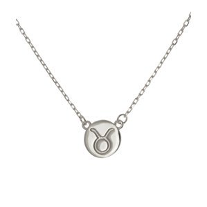 Stříbrný náhrdelník znamení zvěrokruhu býk SVLN0165XF300BY