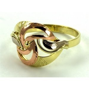 Prsten zlatý dámský 0075 + DÁREK ZDARMA