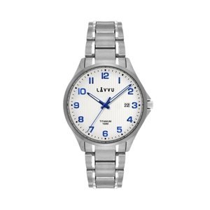 Pánské titanové vodotěsné hodinky Lavvu LWM0151 + dárek zdarma