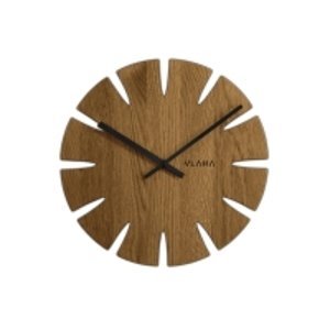 Nástěnné hodiny dřevěné VLAHA VCT1015 + Dárek zdarma