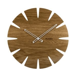Nástěnné hodiny dřevěné VLAHA GRAND VCT1031 + Dárek zdarma