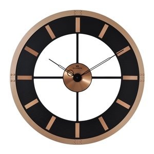 Moderní nástěnné hodiny Dogeni WNP044RG + dárek zdarma