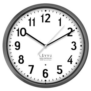 Rádiem řízené plastové hodiny LAVVU LCR3011