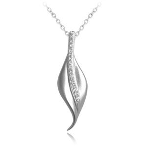 Dámský stříbrný náhrdelník se zirkony JMAS0140SN45
