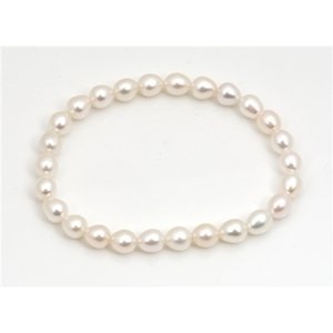 Stříbrný perlový náramek STNA0486F + dárek zdarma