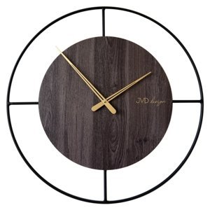 Velké designové dřevěné hodiny JVD 60 cm HC41 + DÁREK ZDARMA
