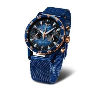 Dámské hodinky Vostok Europe Undine VK64/515E628B modrý náramek + dárek zdarma
