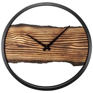 Nástěnné dřevěné hodiny NeXtime 45 cm 3263BR + dárek zdarma