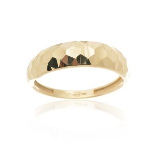 Dámský prsten ze žlutého zlata PR0584F + DÁREK ZDARMA