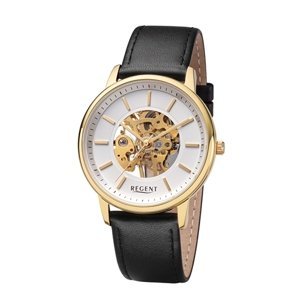 Pánské mechanické hodinky Regent F-1399 + dárek zdarma