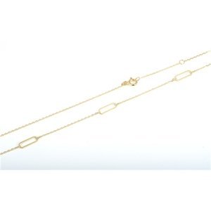 Zlatý náhrdelník ze žlutého zlata ZLNAH105F + DÁREK ZDARMA