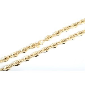 Luxusní zlatý náhrdelník ze žlutého zlata ZLNAH106F + DÁREK ZDARMA