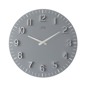 Designové dřevěné hodiny JVD HC404.3 + DÁREK ZDARMA
