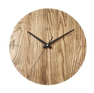 Designové dřevěné hodiny JVD NS22011/78 + DÁREK ZDARMA