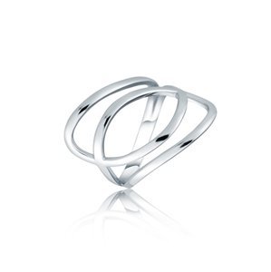 Široký dámský stříbrný prsten STRP0530F