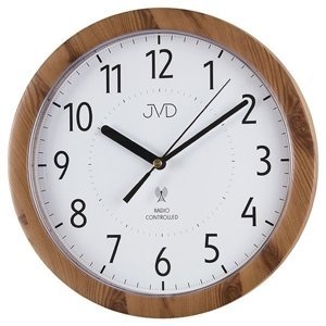 Rádiem řízené nástěnné hodiny JVD RH612.8
