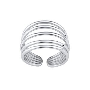Stříbrný otevřený prsten Anife