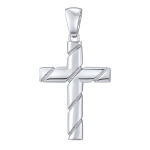 Stříbrný přívěsek křížek Alfeus
