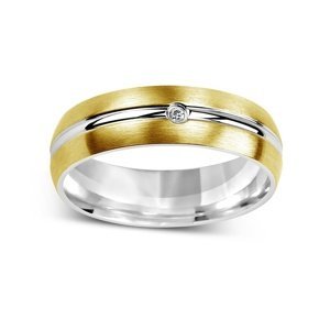 Ocelový snubní prsten pro ženy VERNON velikost obvod 56 mm