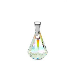Stříbrný přívěsek XIRIUS Raindrop 14mm Crystal AB se Swarovski® Crystals