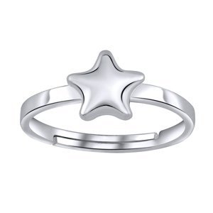 Stříbrný prsten STAR na nohu