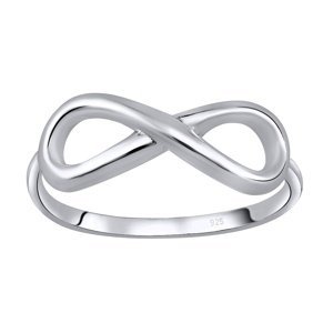 Dámský celostříbrný prsten INFINITY velikost obvod 47 mm