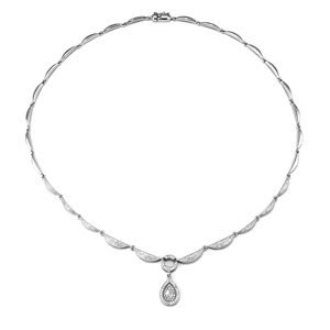 Luxusní stříbrný náhrdelník AMARIS s micro zirkonia