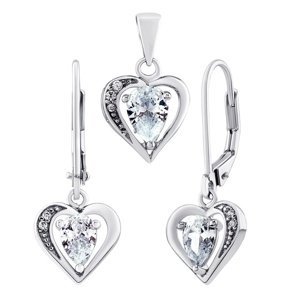 Stříbrný oblíbený set  šperků DHAMIR