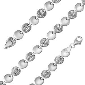 Dámský náhrdelník MONNALISA ze stříbra 45 cm