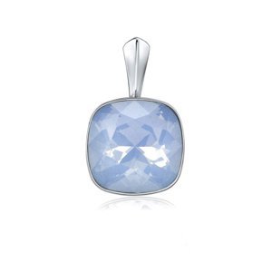 Stříbrný přívěsek se Swarovski® Crystals modrý opál 12mm