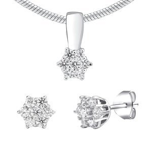 Stříbrný set šperků se Swarovski® Zirconia