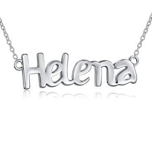 Stříbrný řetízek se jménem HELENA