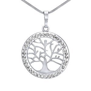 Stříbrný přívěsek strom života se Swarovski® Crystals