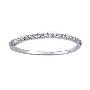 Stříbrný prsten Tamara s Brilliance Zirconia velikost obvod 60 mm