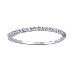 Stříbrný prsten Tamara s Brilliance Zirconia velikost obvod 62 mm